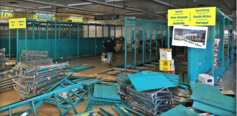 Commercial Warehouse Cleaning Cleanup Service Citrus County Before