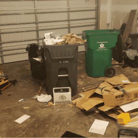 Garage Cleanup Service Citrus County Before